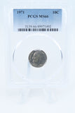 1971-P PCGS MS66 Roosevelt Dime Business Strike 10C