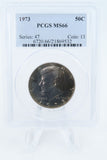 1973-P PCGS MS66 Kennedy Half Dollar Business Strike 50C