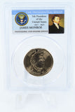 2008-P PCGS MS67 James Monroe Position B Presidential Dollar