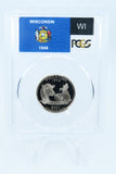 2004-S PCGS PR70DCAM Wisconsin State Quarter Proof 25C