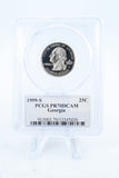 1999-S PCGS PR70DCAM Georgia State Quarter Proof 25C