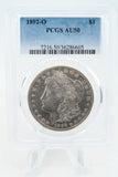 1892-O PCGS AU50 Morgan Dollar Business Strike