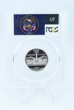 2007-S PCGS PR70DCAM Silver Utah State Quarter Proof 25C