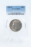 1958-D PCGS MS65 Franklin Half Dollar Business Strike 50C