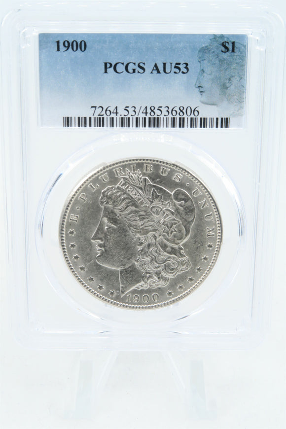 1900-P PCGS AU53 Morgan Dollar Business Strike