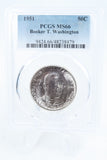 1951-P PCGS MS66 Booker T. Washington Classic Commemorative Half Dollar 50C