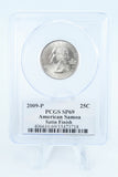 2009-P PCGS SP69 American Samoa Satin Finish Quarter 25C