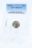 1948-D PCGS MS67FB Roosevelt Dime Business Strike 10C