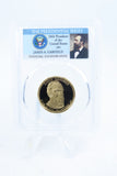 2011-S PCGS PR70DCAM James Garfield Presidential Dollar Proof