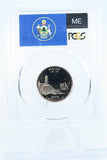 2003-S PCGS PR70DCAM Maine State Quarter Proof 25C