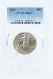 1939-P PCGS MS65+ Walking Liberty Half Dollar Business Strike 50C