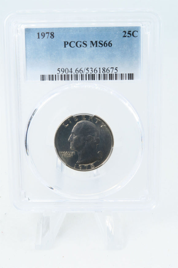 1978-P PCGS MS66 Washington Quarter Business Strike 25C