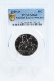 2019-D PCGS MS69 American Legion 100th Anniversary Modern Commemorative 50C