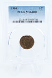 1904-P PCGS MS64RB Indian Cent Business Strike 1C