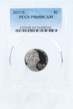 2017-S PCGS PR69DCAM Jefferson Nickel Proof 5C
