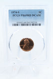 1974-S PCGS PR69DCAM Lincoln Memorial Cent Proof 1C