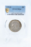 1958-D PCGS MS66 Franklin Half Dollar Business Strike 50C