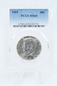 1965-P PCGS MS65 Kennedy Half Dollar Business Strike 50C