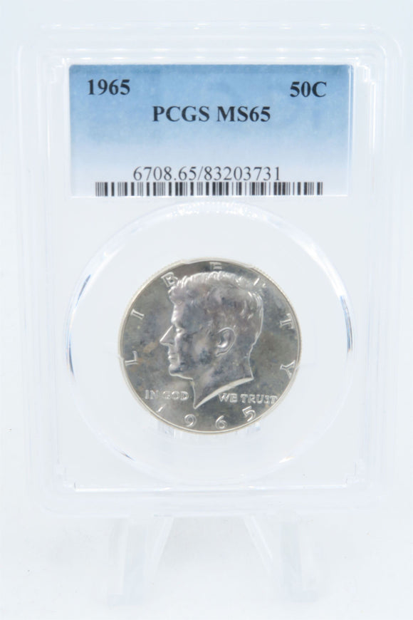 1965-P PCGS MS65 Kennedy Half Dollar Business Strike 50C