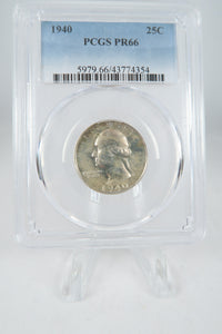 1940-P PCGS PR66 Washington Quarter Proof 25C