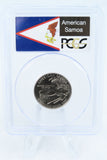2009-P PCGS MS67 American Samoa Quarter Business Strike 25C