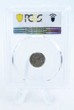 1856-P PCGS F15 Seated Liberty Half Dime Business Strike H10C