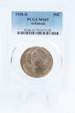 1938-D PCGS MS65 Arkansas Classic Commemorative Half Dollar 50C