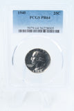 1940-P PCGS PR64 Washington Quarter Proof 25C