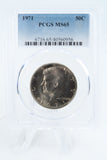 1971-P PCGS MS65 Kennedy Half Dollar Business Strike 50C