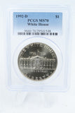 1992-D PCGS MS70 White House Silver Modern Commemorative Dollar