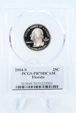 2004-S PCGS PR70DCAM Florida State Quarter Proof 25C