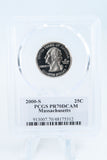 2000-S PCGS PR70DCAM Massachusetts State Quarter Proof 25C