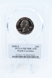 2000-S PCGS PR70DCAM South Carolina State Quarter Proof 25C
