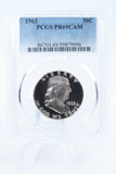 1963-P PCGS PR69CAM Franklin Half Dollar Proof 50C
