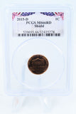 2015-D PCGS MS66RD Lincoln Shield Cent Business Strike 1C