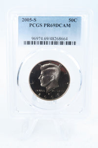 2005-S PCGS PR69DCAM Kennedy Half Dollar Proof 50C