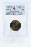 2008-P PCGS SP69 James Monroe Position B Presidential Dollar Satin Finish