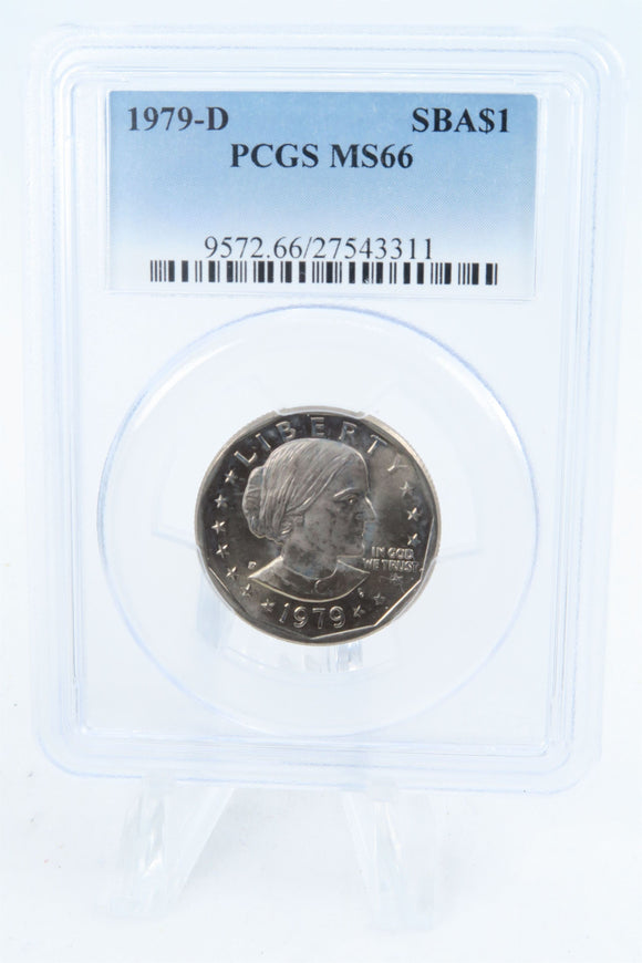 1979-D PCGS MS66 Susan B. Anthony Dollar Business Strike