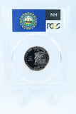 2000-S PCGS PR70DCAM New Hampshire State Quarter Proof 25C