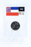 2002-P PCGS MS68 Mississippi State Quarter Business Strike 25C