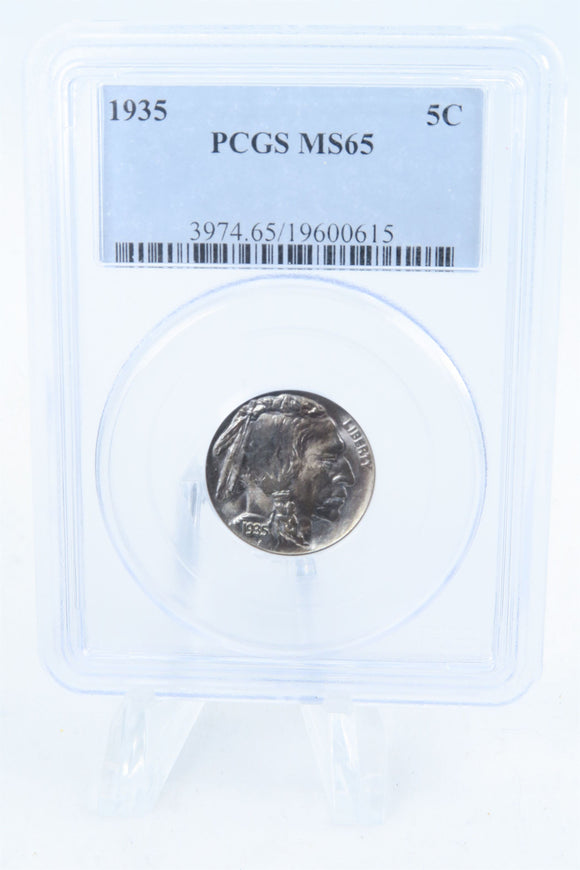 1935-P PCGS MS65 Buffalo Nickel Business Strike 5C