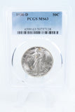 1936-D PCGS MS63 Walking Liberty Half Dollar Business Strike 50C