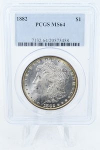 1882-P PCGS MS64 Morgan Dollar Business Strike