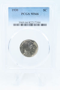 1930-P PCGS MS66 Buffalo Nickel Business Strike 5C