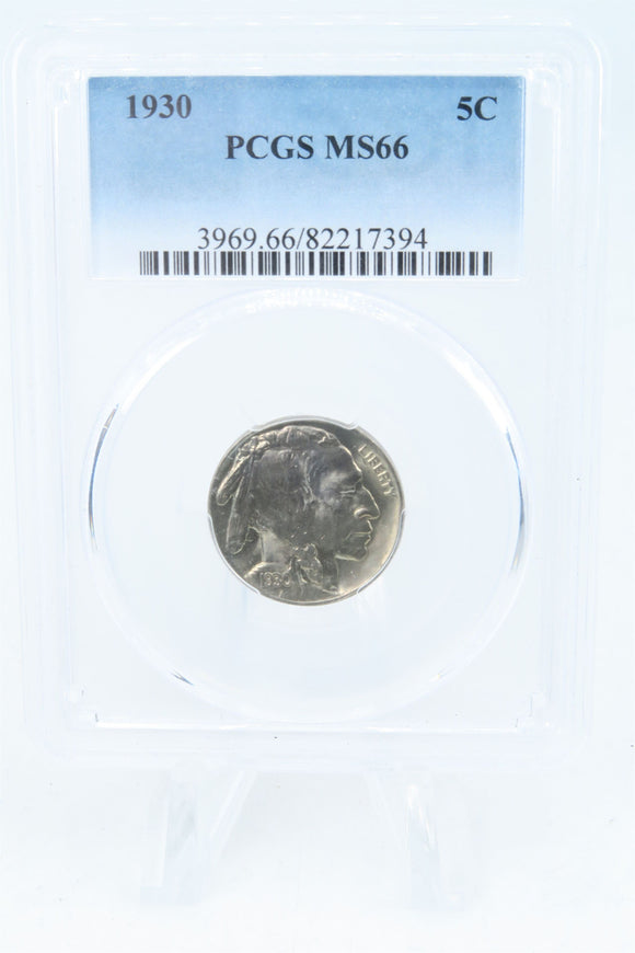 1930-P PCGS MS66 Buffalo Nickel Business Strike 5C