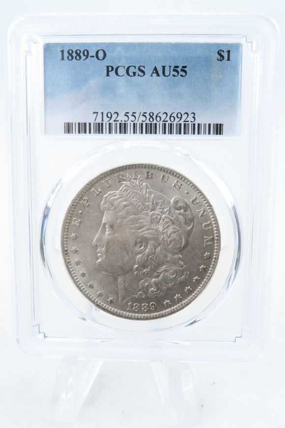 1889-O PCGS AU55 Morgan Dollar Business Strike