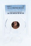 2008-S PCGS PR69DCAM Lincoln Memorial Cent Proof 1C