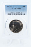1972-D PCGS MS66 Kennedy Half Dollar Business Strike 50C