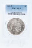 1880-O PCGS AU58 Morgan Dollar Business Strike