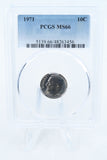 1971-P PCGS MS66 Roosevelt Dime Business Strike 10C